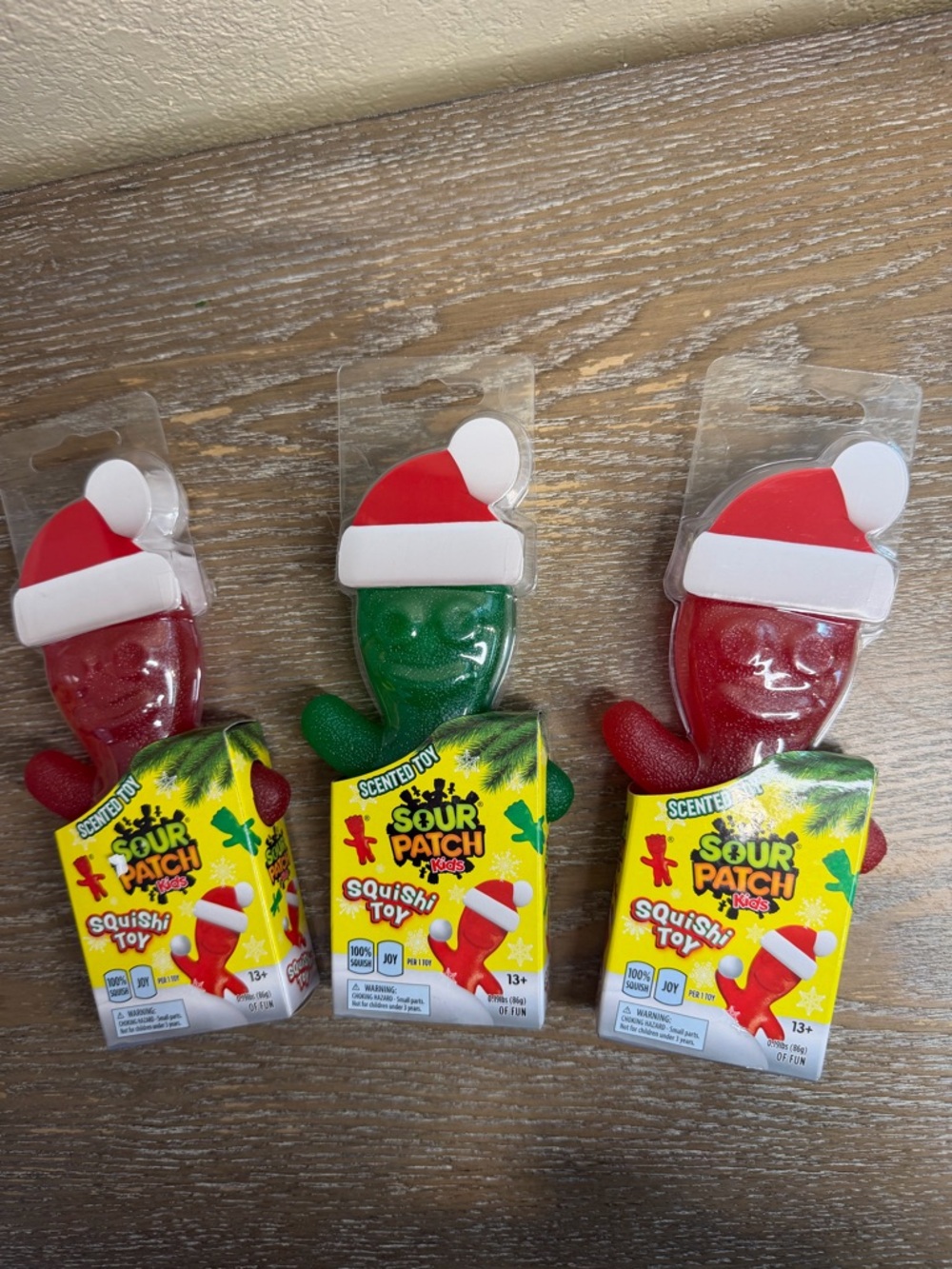 NEW SCENTED SOUR PATCH KIDS SQUISH TOY set